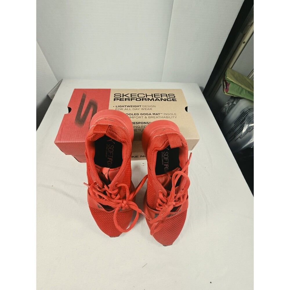Puma Wired Little Kid's Youth US 3.5 Red Running Athletic Sneakers Lace up Shoes - Picture 4 of 11